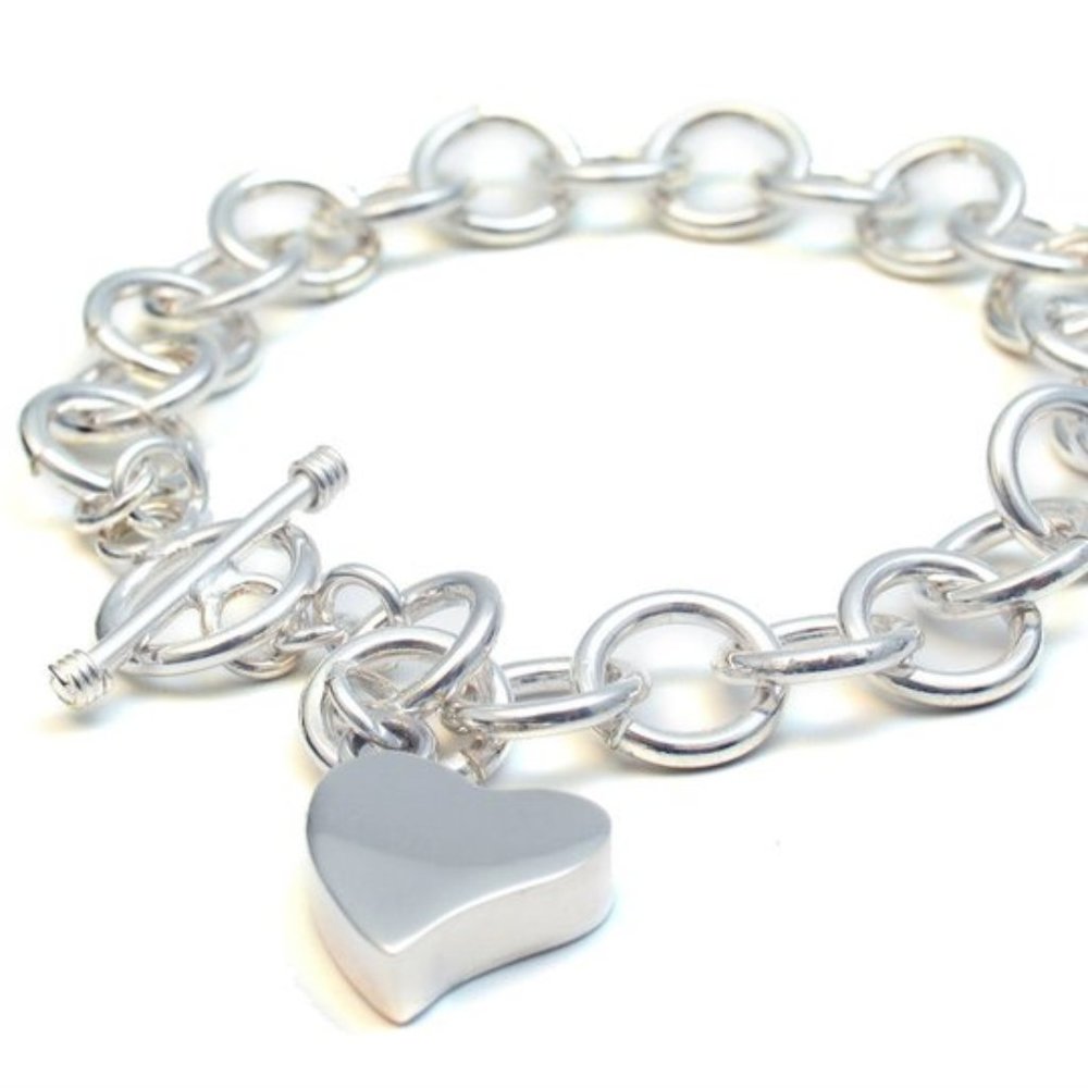 Heart Toggle Bracelet